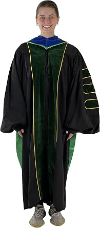 Cappe Diem Doctoral Gown, Hood, and Tam Deluxe Package