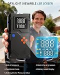 PAULINN Jump Starter with Air Compressor, 150PSI 6000A Car Battery Jumper Starter Portable(All Gas/10L Diesel) with Tire Inflator, 12V Charger Booster