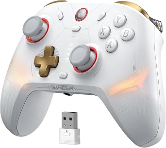 GameSir Cyclone2 TMR Controller 1000HZ Polling Rate Gamepad with Hall Trigger/Micro Trigger Controller PC 5 Million High-Durability Micro Buttons Software Adjustable Rear Button 6-Axis Gyro Gaming