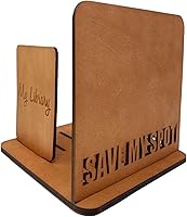 Vista 9 de Soporte para libros con mini-biblioteca de libros, regalo perfecto para amantes de los libros, accesorios únicos para libros, soporte para páginas