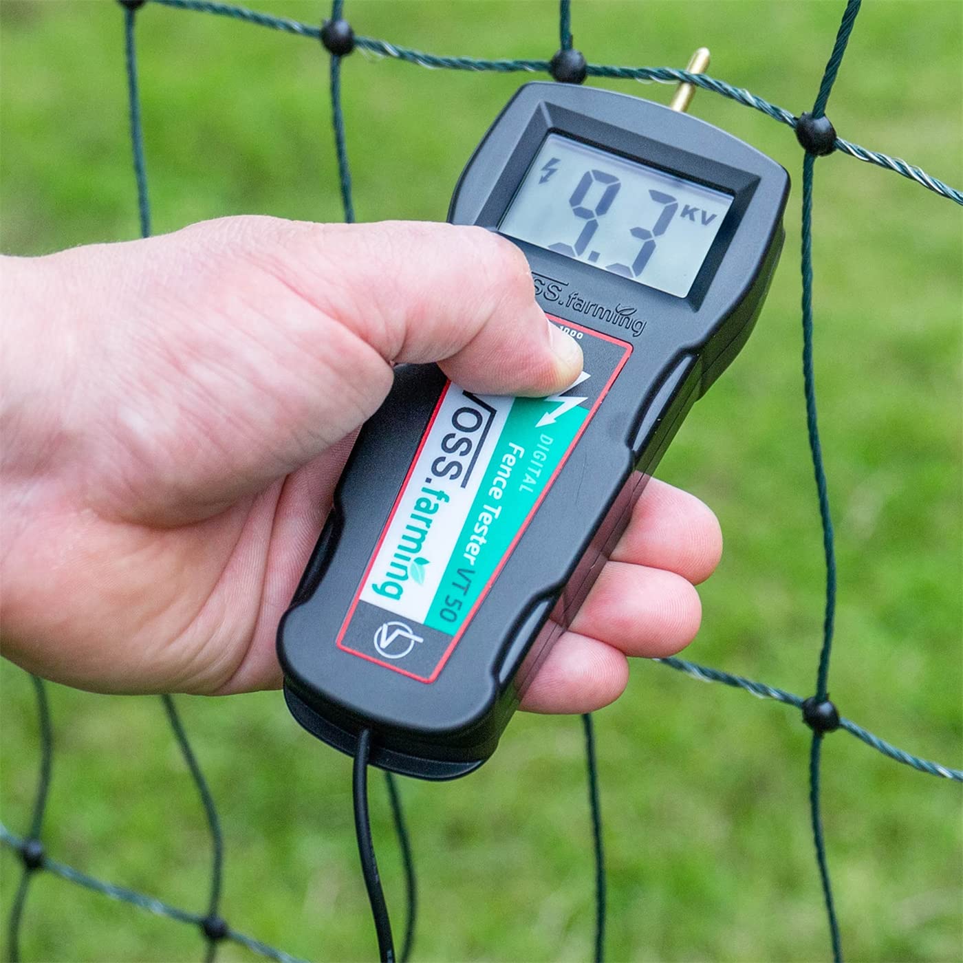A04I Tester di tensione per recinzione Energizzatore solare elettrico per recinzione agricola  1420