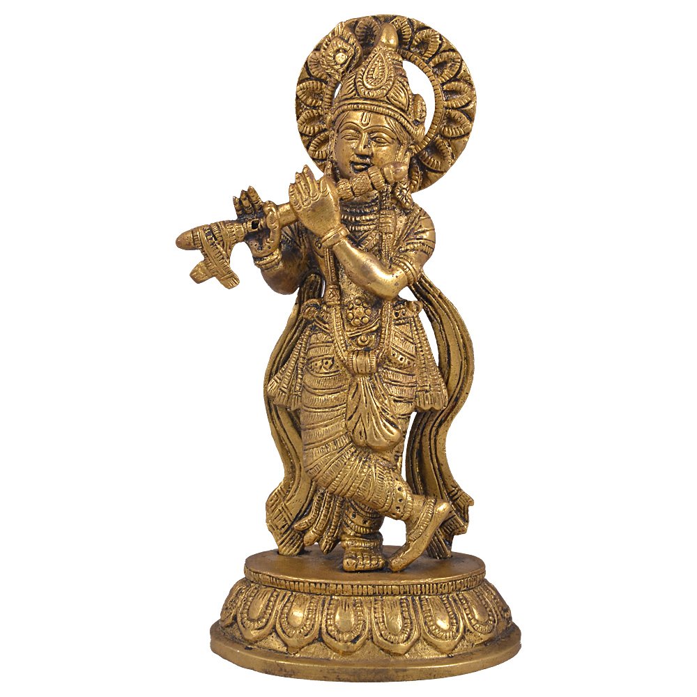 Kaira CreationKaira Creations Brass Krishna