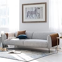 Vista 4 de Ntomtuex Line - Funda para reposabrazos de sofá, 2 piezas para protector de brazo Chiar con funda antideslizante, fundas para sillón para mascotas