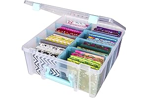ArtBin Super Satchel Double Deep Compartment Box: The Ultimate Sewing Supply Organizer
