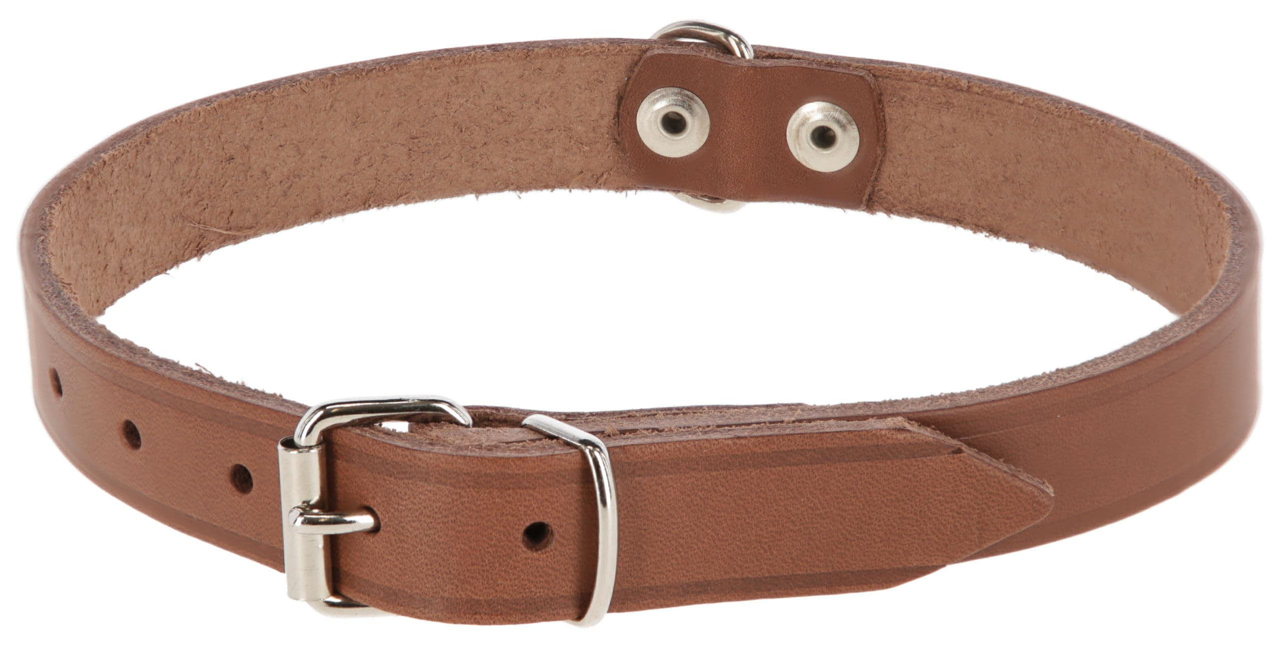 Kerbl Pet Mexica Collar Taupe 10 mm Riveted 22-28 cm