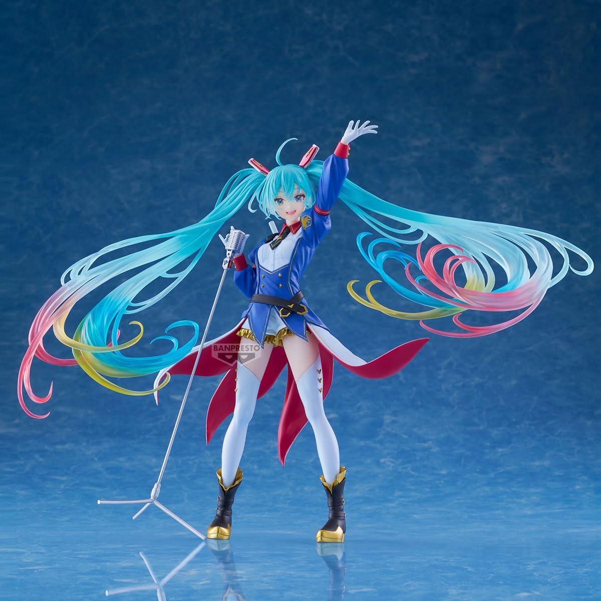 Banpresto - Gundam 45th x Hatsune Miku - Gundam 45th x Hatsune Miku Evolve -Gundam Collaboration- Figure
