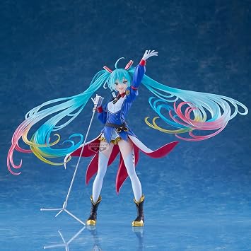 Banpresto - Gundam 45th x Hatsune Miku - Gundam 45th x Hatsune Miku Evolve -Gundam Collaboration- Figure