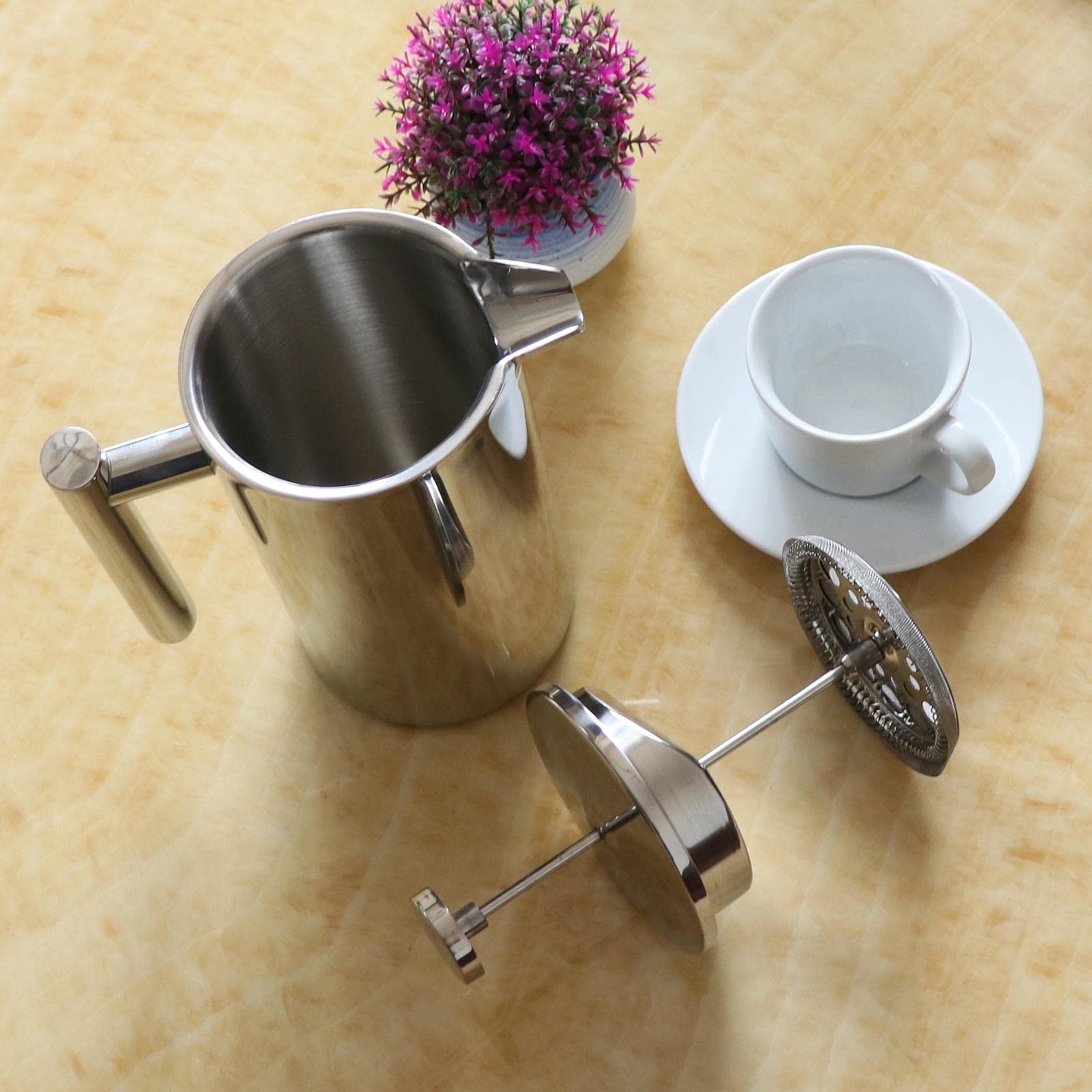 Filtre à Café Cafetiere Cafetiere Cafetiere Cafetière Presse à Café Française, 1000ml