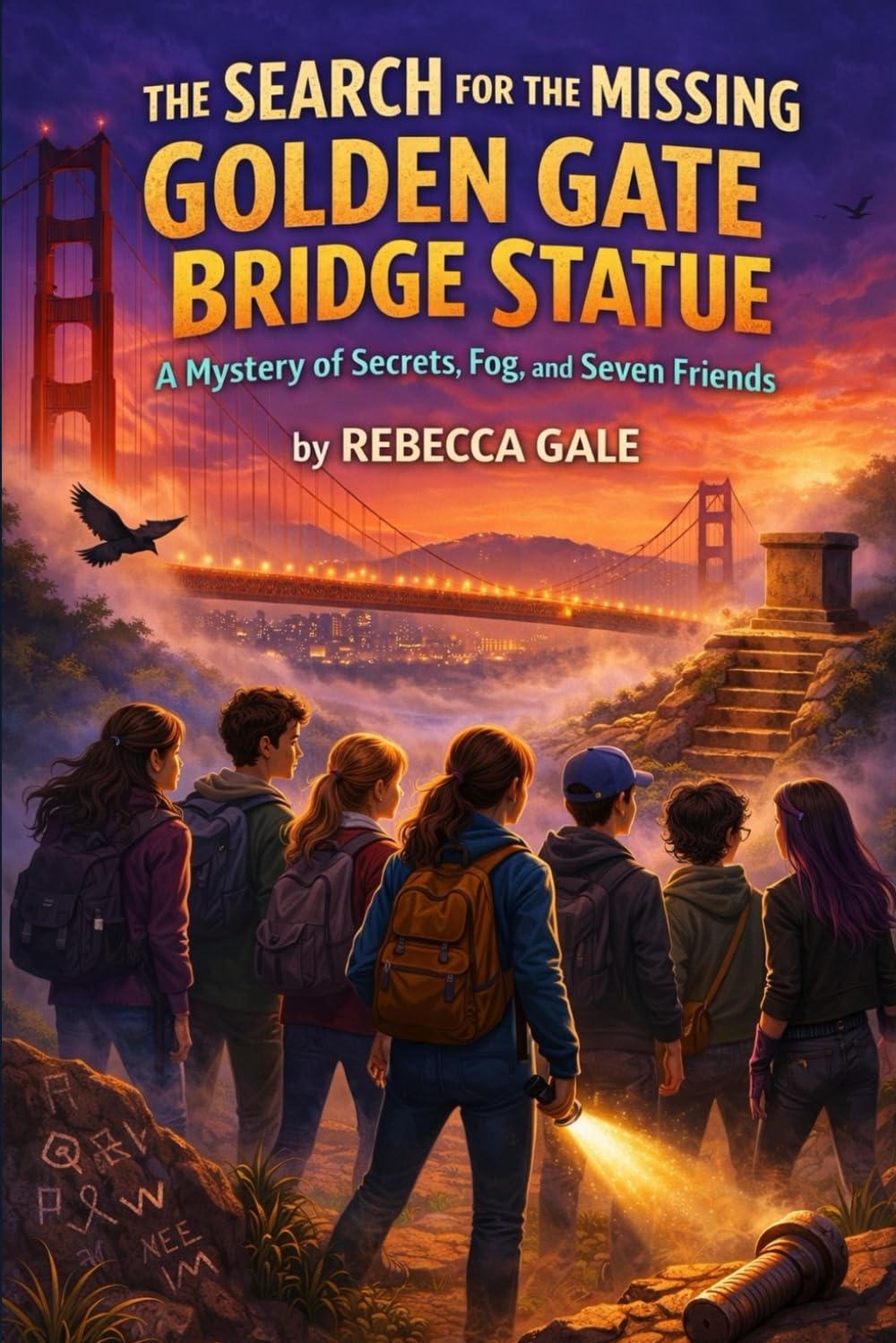 THE SEARCH FOR THE MISSING GOLDEN GATE BRIDGE STATUE: A Mystery of Secrets, Fog, and Seven Friends