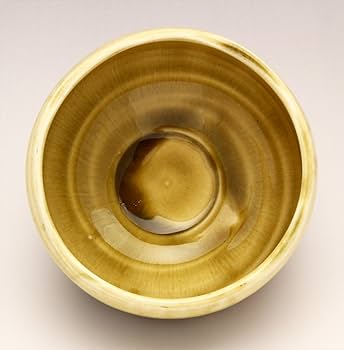 Amazon｜美濃焼 小抹茶碗 黄瀬戸 日本製 504-06｜抹茶碗