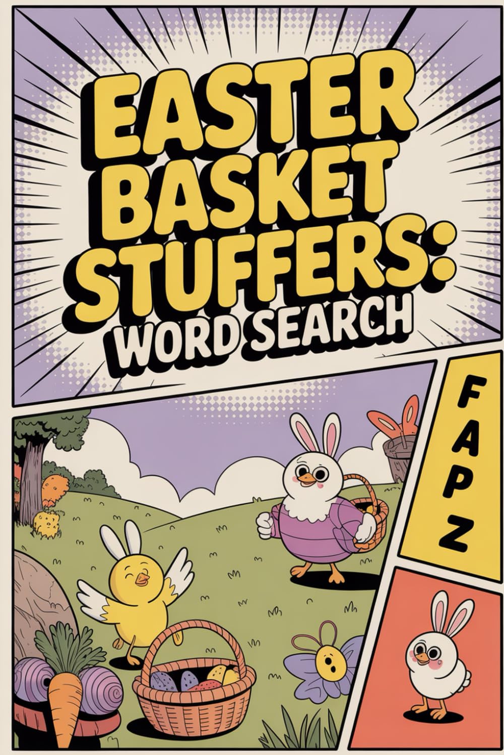 Easter Basket Stuffers: Word Search: 92 Festive Puzzles – 92 Pages of Spring Fun for Teens, Adults & Families