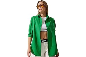 Oversized Button Down Shirts for Women - Embrace Effortless Style and Comfort