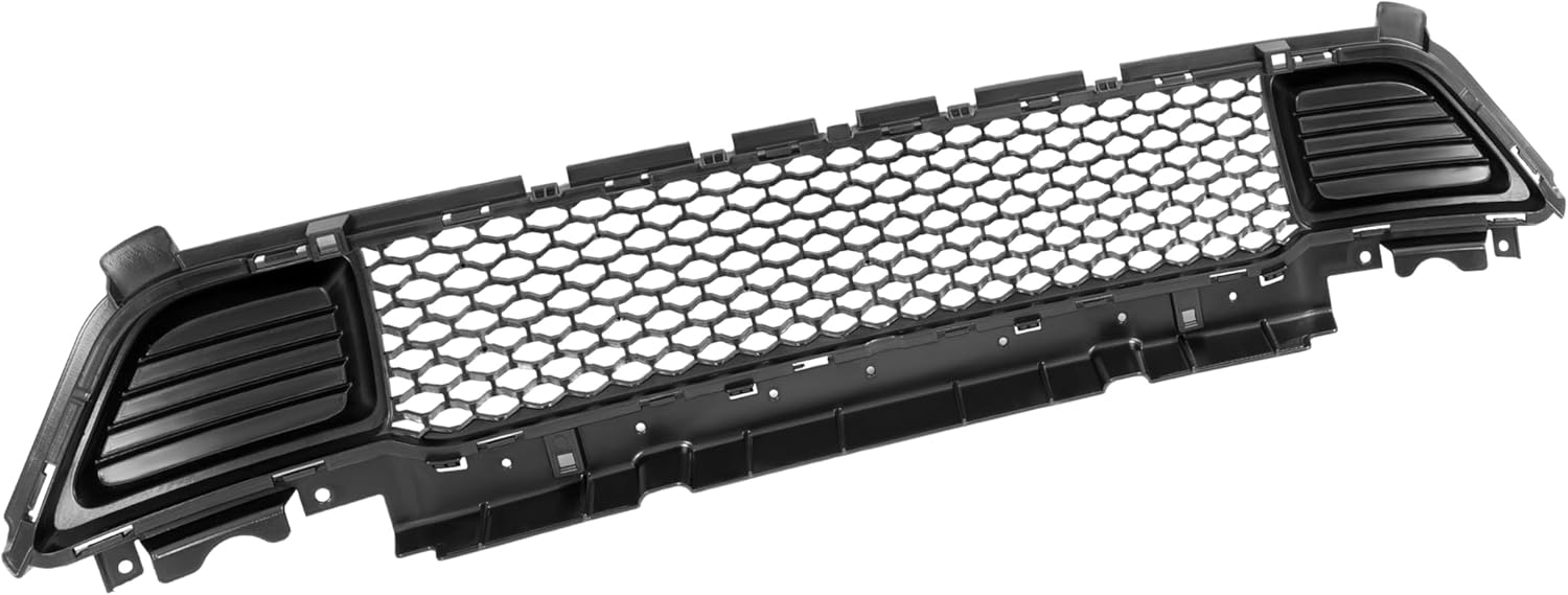 KUAFU Front Lower Grill Compatible with 2019-2023 Jeep Cherokee 68288039AB CH1036184 Lower Bumper Grille Plastic(ABS) Black