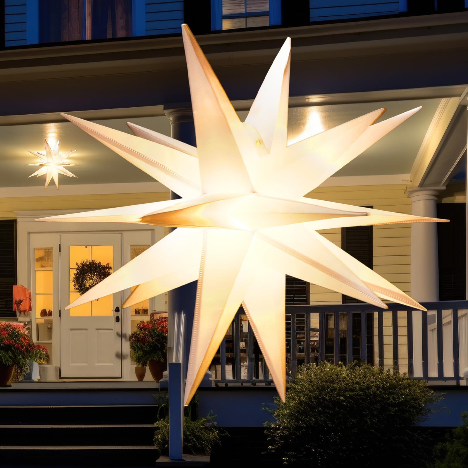 Amazon.com: Grinsvalley 1 Set Christmas Star Lantern Moravian
