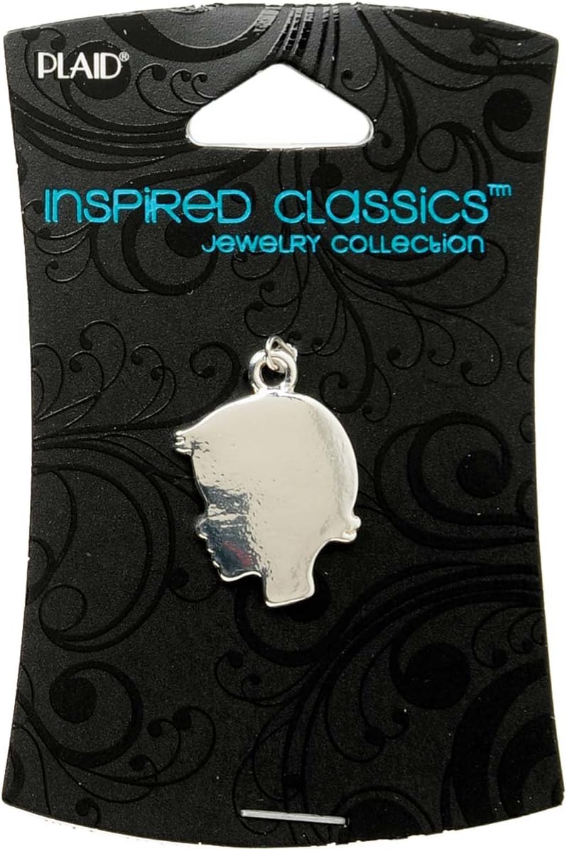 Inspired Classic Charm 1/Pkg-Girl Head