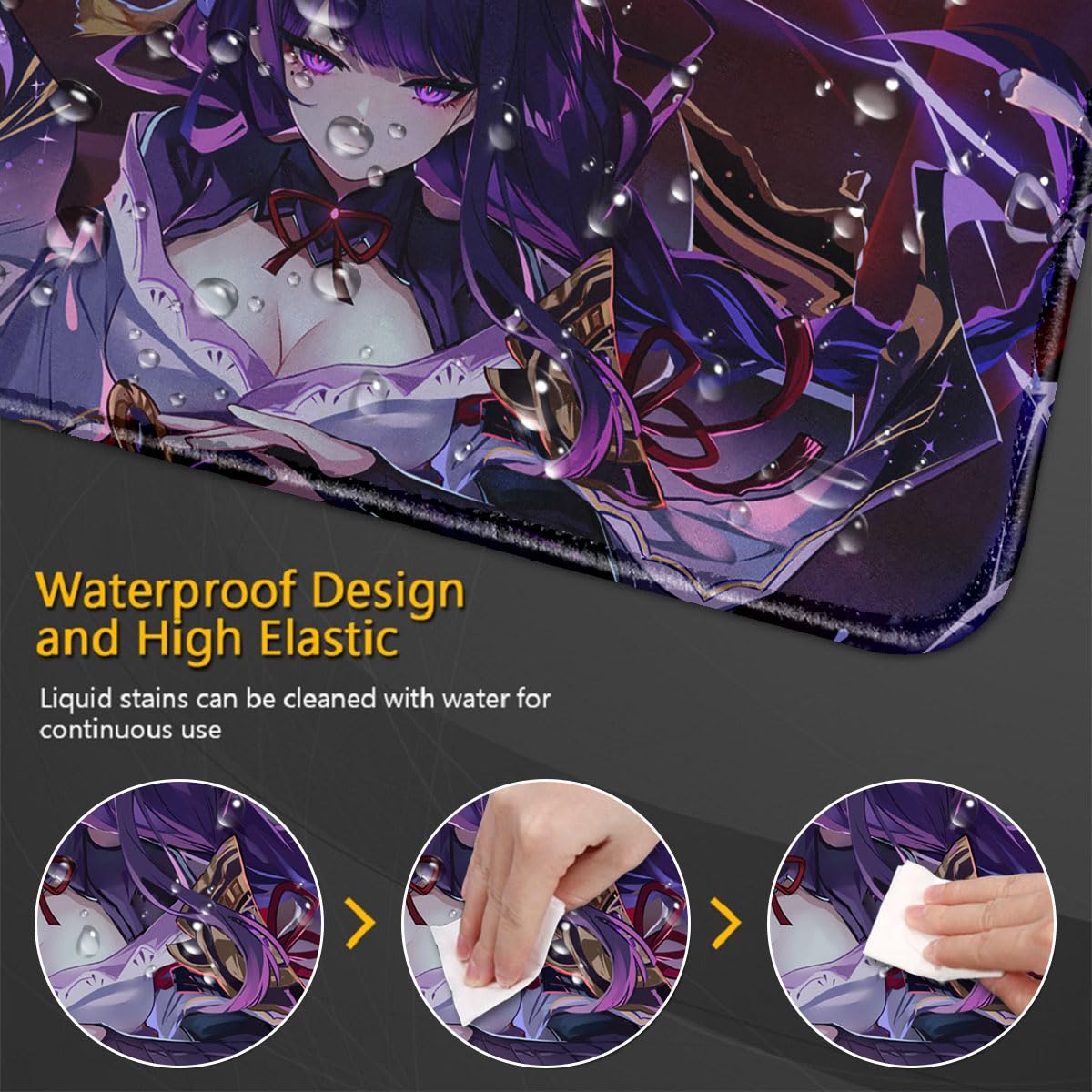 Tapis De Souris Genshin Impact #61 – Tapis De Bureau Anime HD – Cadeau
