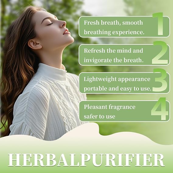 2Pack Herbal Diffuser Pen, Upgraded Portable Aromatherapy, 600+ Uses Oral Air Freshening and Resting Relaxation, Natural Energy Boost and Focus Support