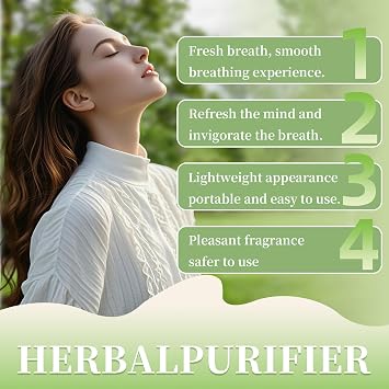 2Pack Herbal Diffuser Pen, Upgraded Portable Aromatherapy, 600+ Uses Oral Air Freshening and Resting Relaxation, Natural Energy Boost and Focus Support