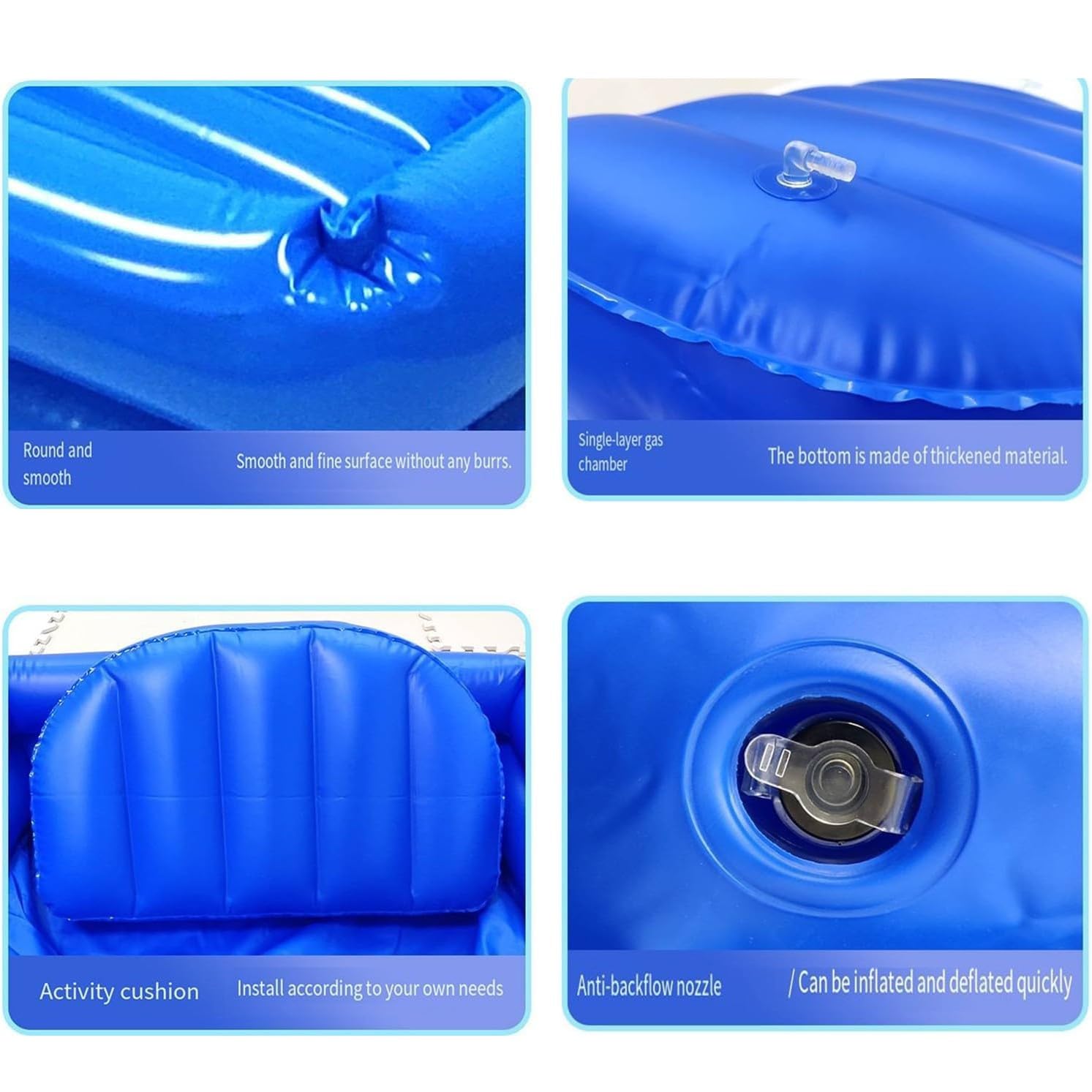 Kit de lavabo inflable, sistema de ducha portátil de PVC con bomba de aire, lavabo para adultos postrado en cama, cómoda bañera inflable para el hogar o viajes