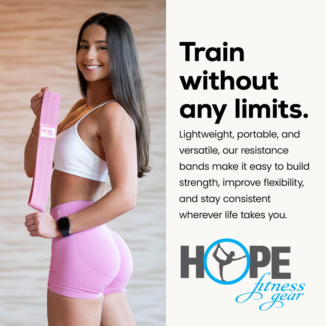 Hope Fitness Gear Bandas de resistencia de bucle grande – Bandas de asistencia para dominadas, Azul