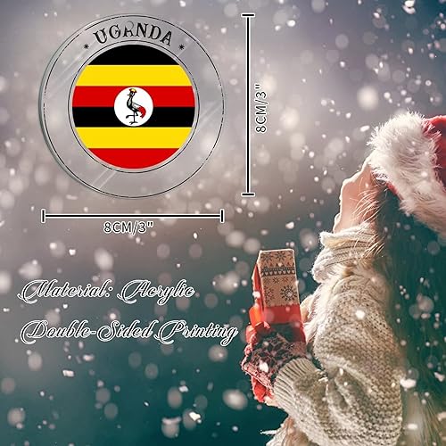 Vista 51 de Bandera de las Bahamas Adorno de árbol de Navidad para Navidad Bandera Nacional de Bahamas Decoración de árbol de Navidad Adorno colgante Adornos