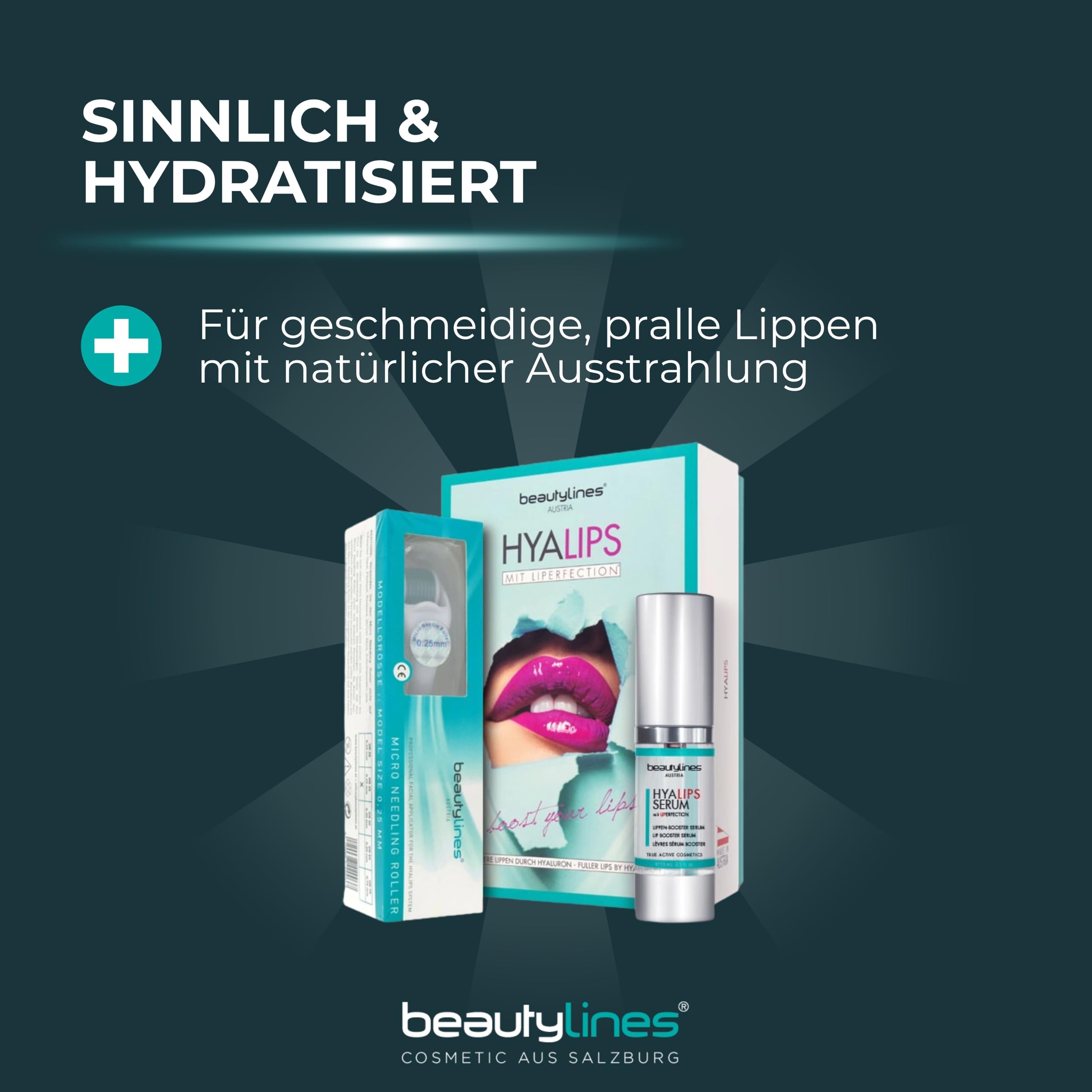 COSMETIC AUS SALZBURG by Rosina Moser HYALIPS mit Liperfection für vollere sinnliche Lippen