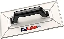 Atlas - Desempenadeira Plástica Grande para Aplicação de Textura Decorativa, Tamanho 30x17cm