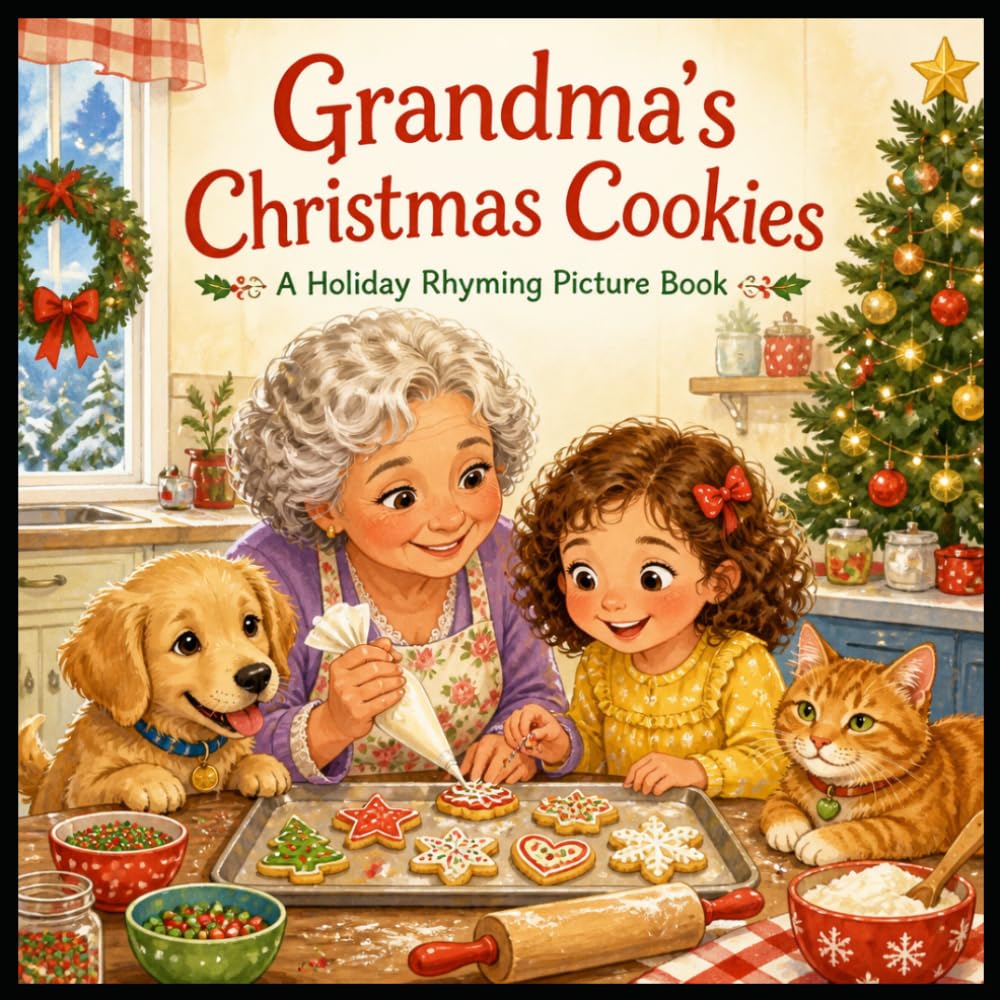 Grandma's Christmas Cookies: 7 (Grandma & Grandpa Adventures: Rhyming Picture Books for Kids)