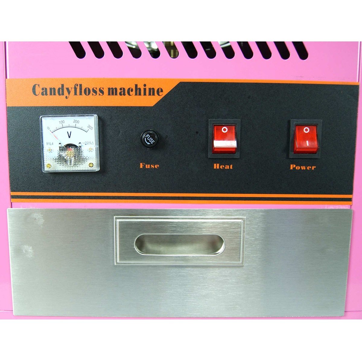 Machine barbe à papa professionnelle avec chariot