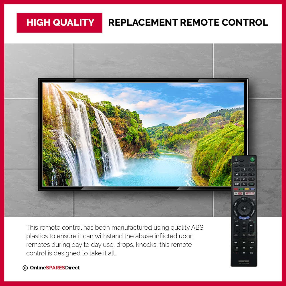 Télécommande Neuve Pour Sony KD65XE9005 / KD65XE9305 - Modèles RMT-TX100D/TX101D/TX102D