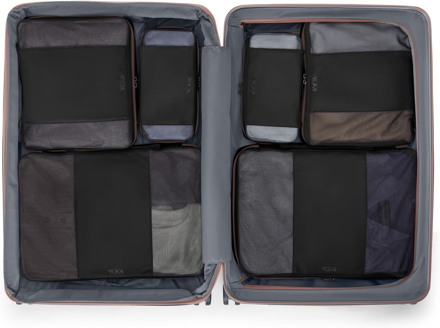 TUMI - 19 Degree Large Expandable Checked Luggage - 4-Wheels - Durable Hard Shell Zipper Expansion Checked Bag - Suitcase - Pink Clay