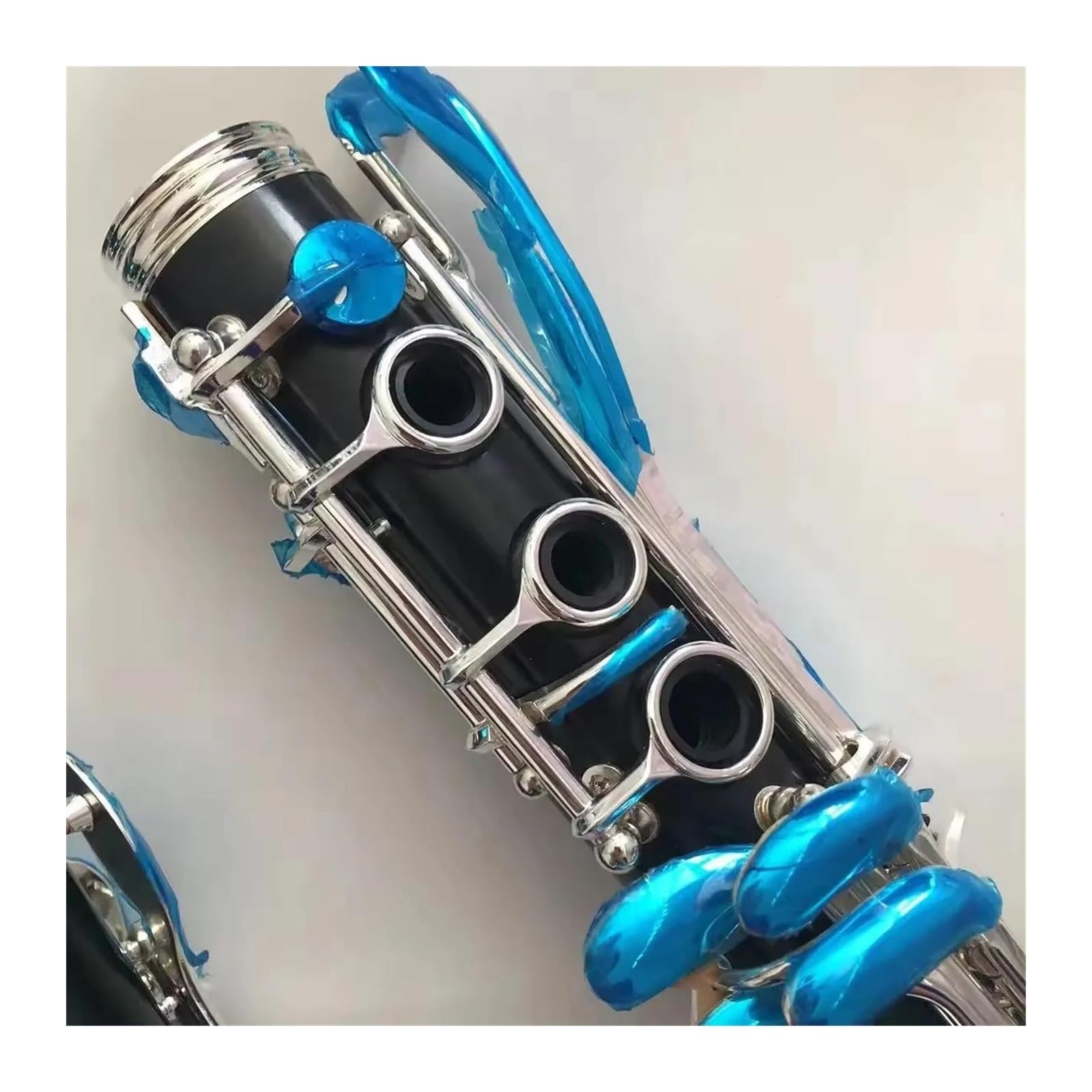 klarnet dla dorosłych Ebony Clarinet 17 klawiszy Miedziano-niklowany ton BB hebanowy klarnet Instrumenty klasy użytkowej