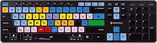 Wireless Avid Media Composer Keyboard | Shortcut Keyboard for PC - Works on Mac Too | Editors Keys