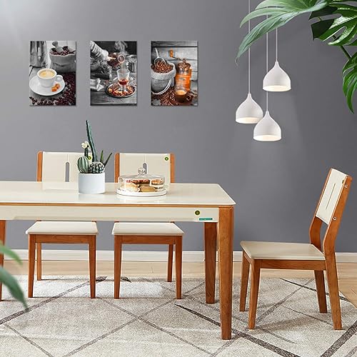 Miniatura 4 de YUANAND Arte de pared de unicornio para dormitorio de niña, cuadros de lienzo de arcoíris para decoración del hogar del cuarto del bebé, carteles