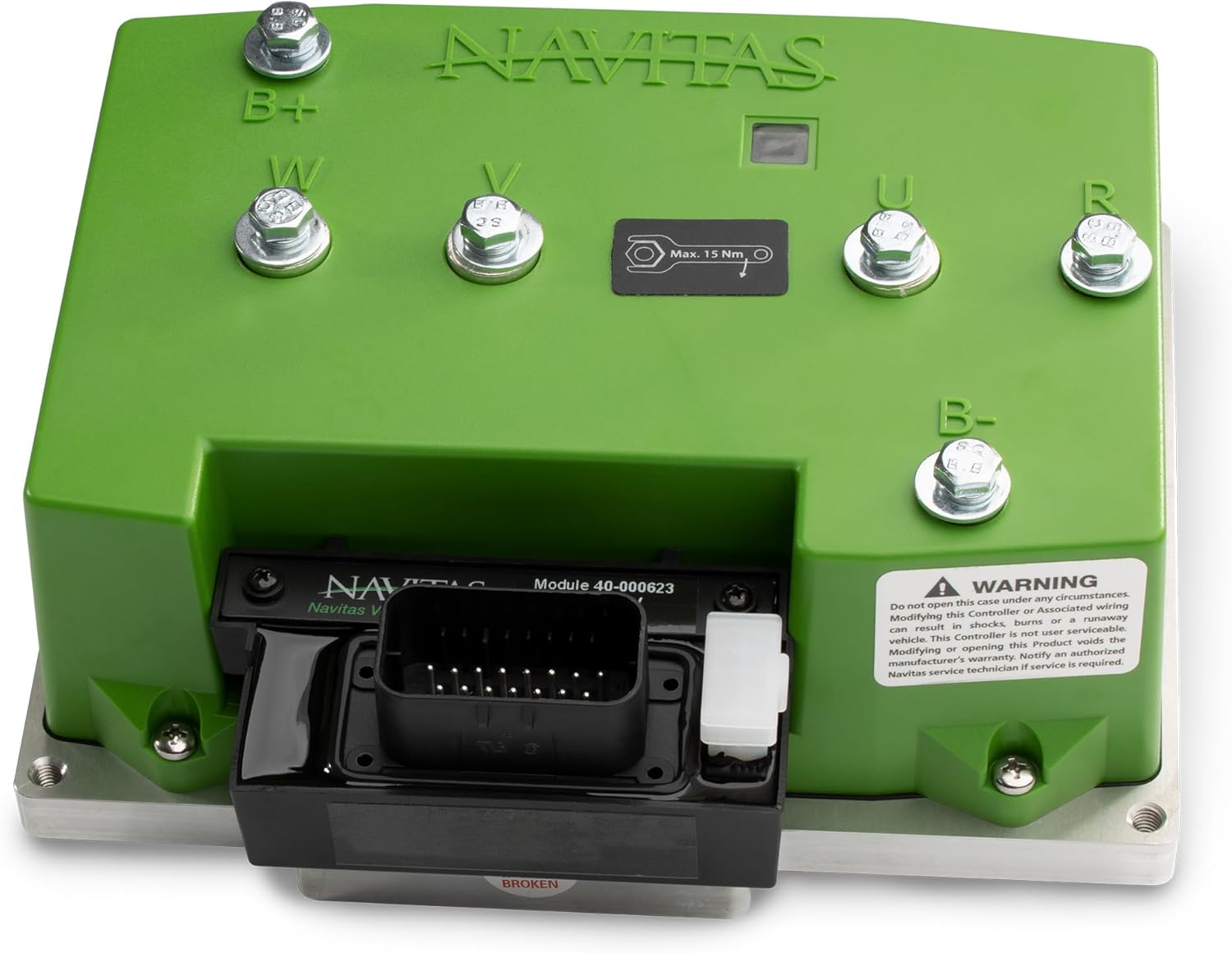 Navitas 440A EZGO RXV Golf Cart AC Controller with MODZ® Heavy Duty Solenoid - Danaher Controller