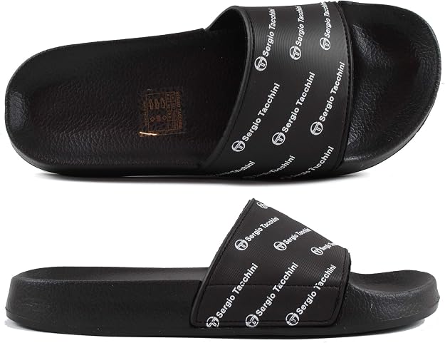 Sergio Tacchini ciabatte uomo gomma mare piscina moda 119005 (43 EU,  numeric_43) : Amazon.it: Scarpe e borse