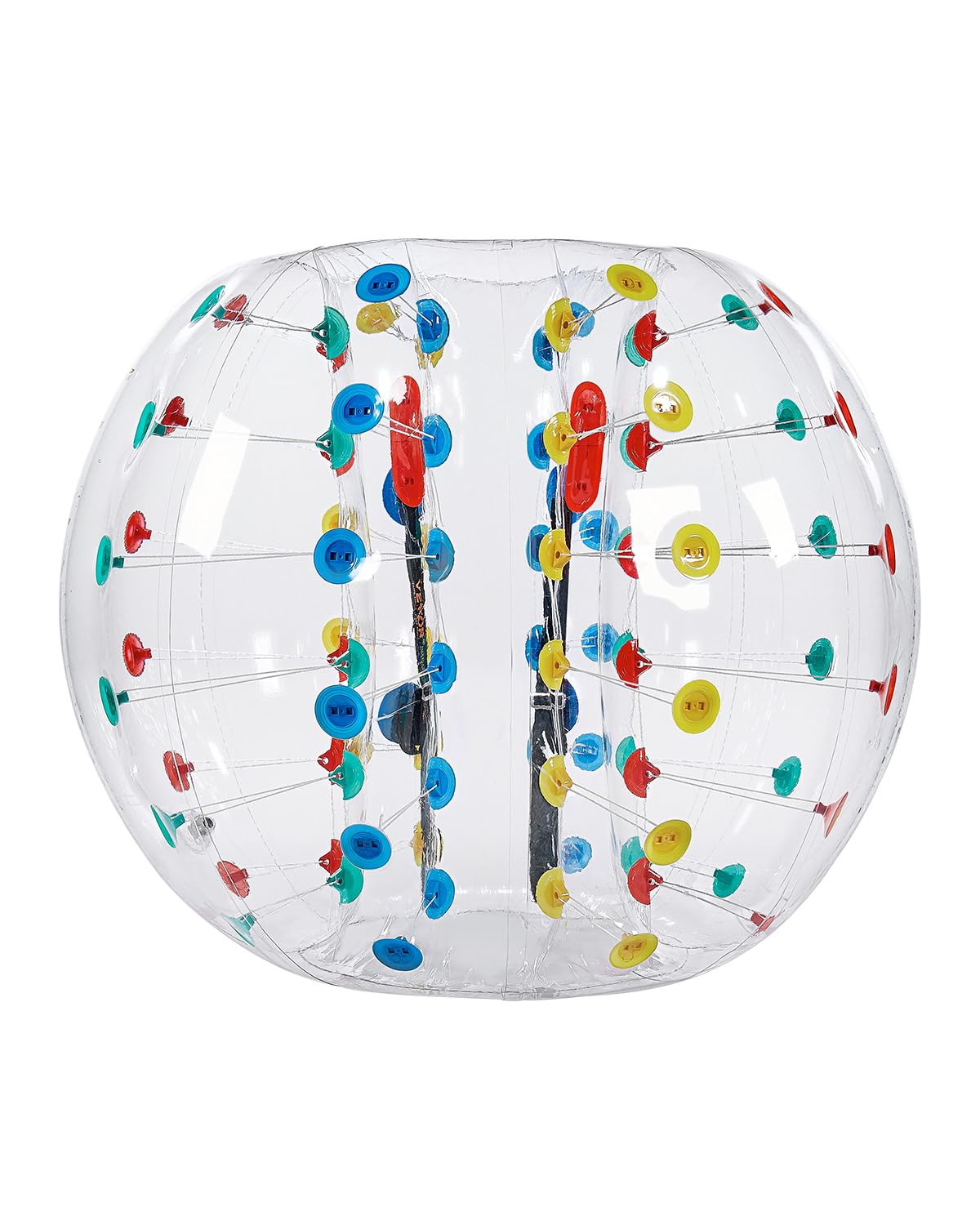 VEVOR aufblasbare Bumper Ball Bumper Stoßball (1 STK.) 1,5 m, 0,8 mm Dicker PVC-Kollisionsball für Outdoor-Sportteamspiele, Outdoor-Spielzeug für Gartenhofpark, Mehrfarbig