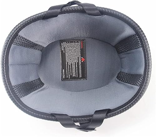 Miniatura 4 de Casco retro pequeño y ligero aprobado por DOT para motocicleta para hombres y mujeres, ligero estilo alemán, casco para adultos, ciclomotor,