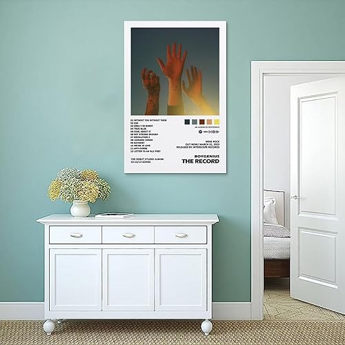 Miniatura 4 de Póster de Boygenius The Record Music Album Póster en lienzo artístico y arte de pared, decoración colgante para carteles modernos de pasillo