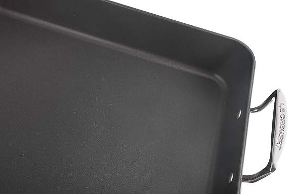 Le Creuset Toughened Non-Stick Rectangular Roaster, 35 cm, 52104350010101