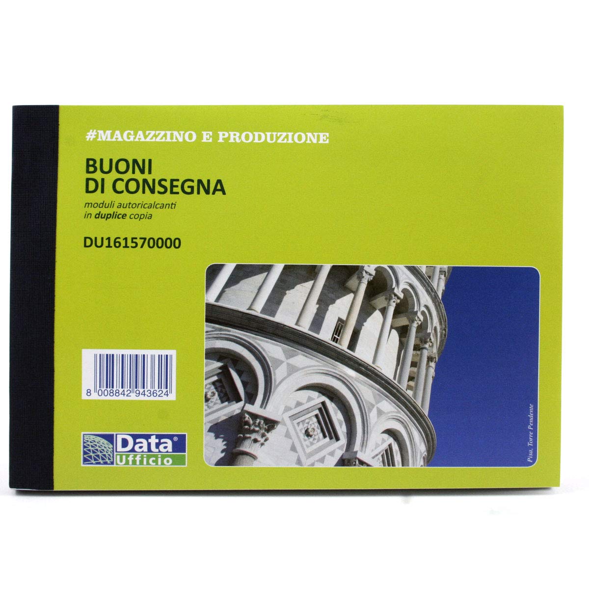 Data Ufficio Blocco Buoni Consegna 50x2 16,5X11,5 5 Pezzi