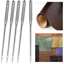 100 agujas para m quina de coser de alta resistencia, tama o universal 110/18, Quliting para m quina de coser para piel, compatibles con el tipo de m quina de coser casera