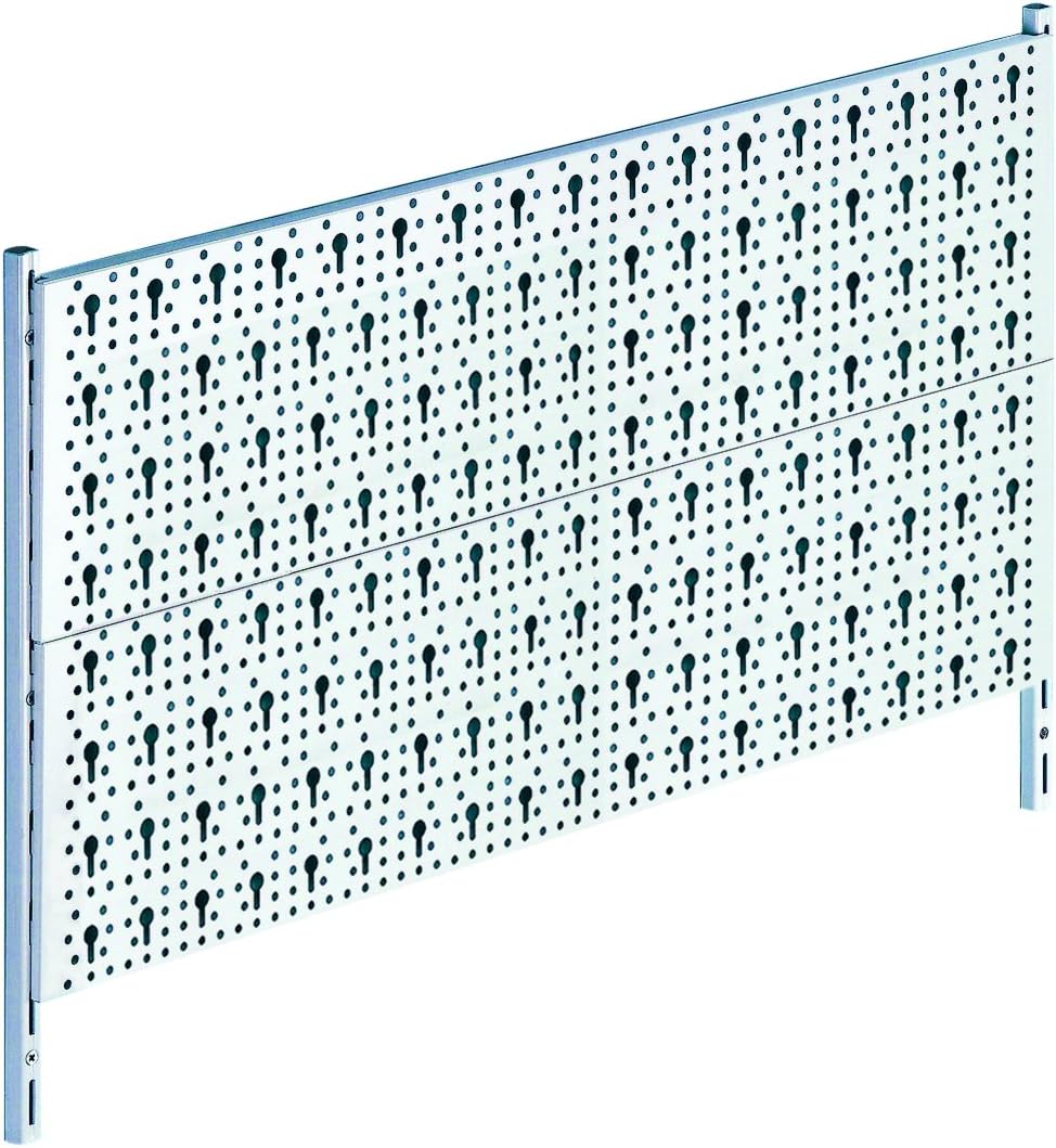 Element System 11300-00005 Heimwerker-Grundset peg-Board Made of Metal/Basic DIY Tool Set/Screws and Wall Plugs Included/White