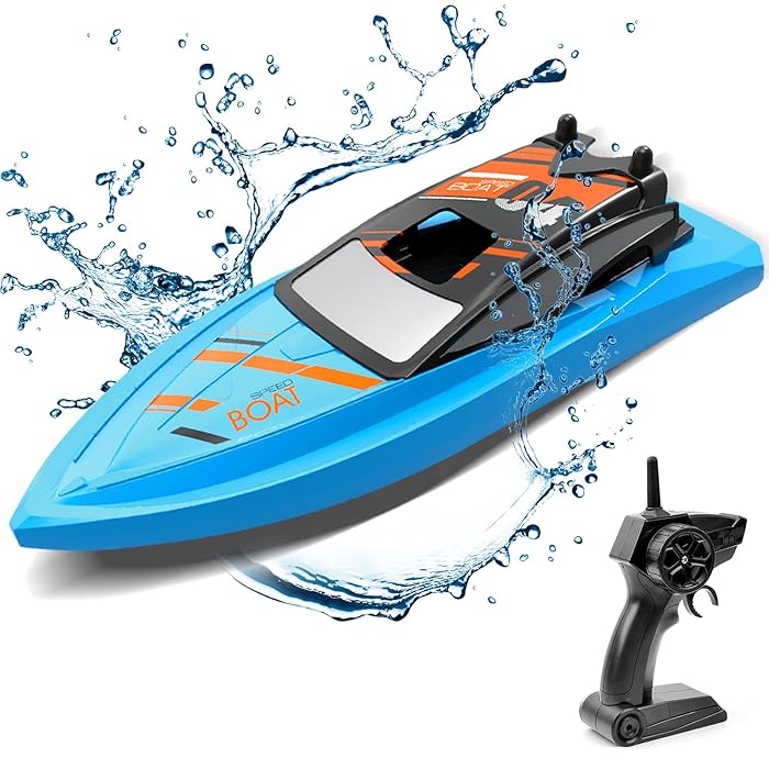 Buy GizmoVine Remote Control Boat, 2.4GHz High Speed RC Boat with 2