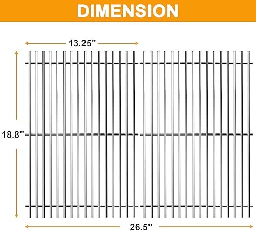Miniatura 59 de Spirit 300 Rejillas de parrilla para Weber Spirit 300 SER E310 E/S 320 S310, E/S 330 II E/S 310 piezas para parrilla Weber 7638 7525 7526 Parts