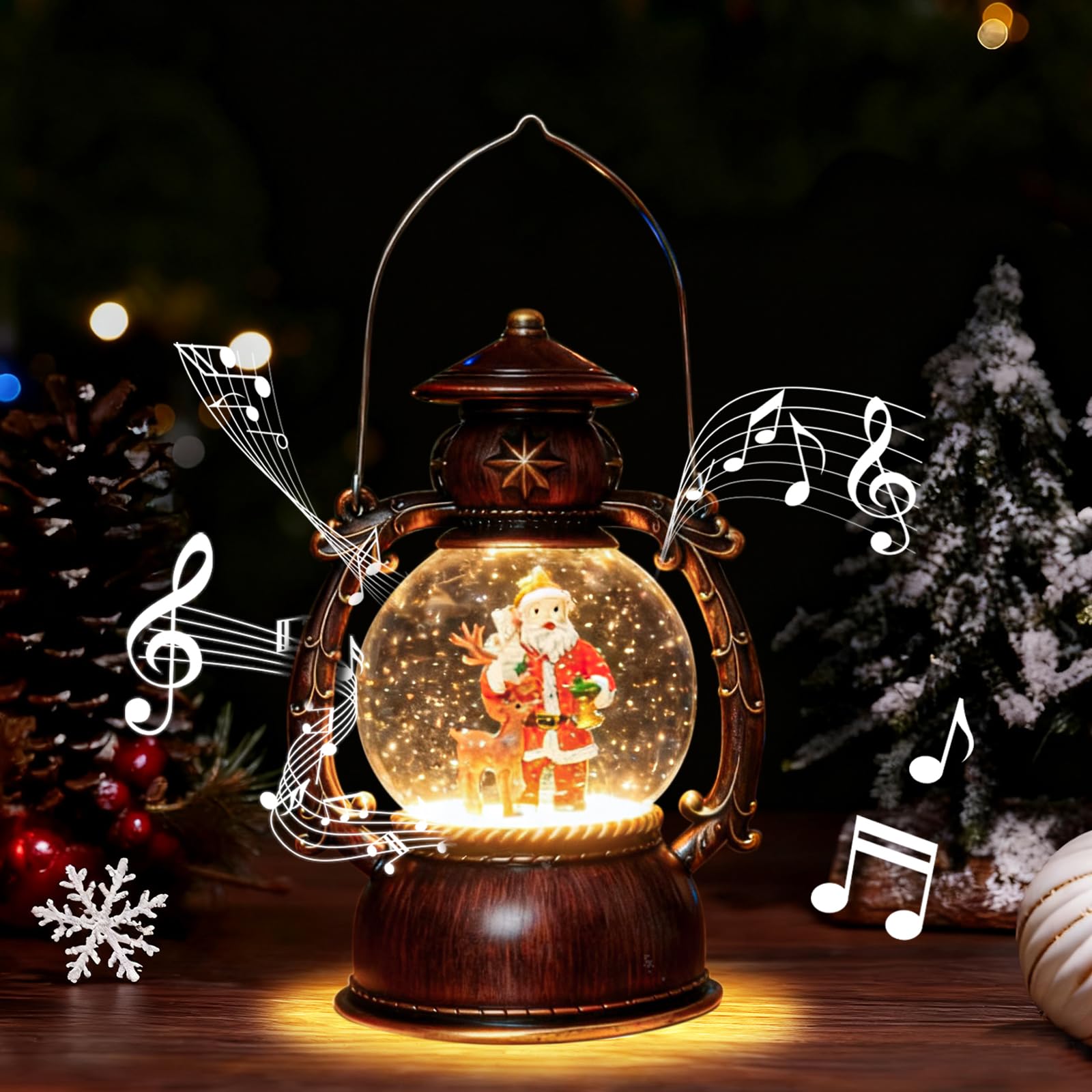 Amazon.co.jp: cshare スノードーム クリスマス スノードーム