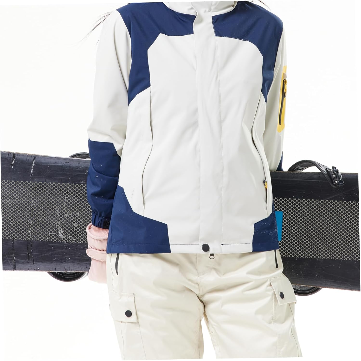 TOYANDONA Snowboard Skin Mesh Protector Wear-Resistant Ski Skin for Winter Sports Antifreezing Ski Board Mesh Cuttable and Durable Design for Enhanced Cold Weather Performance