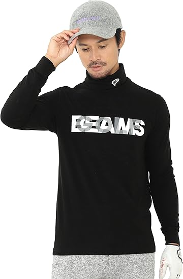 Amazon Co Jp ビームスゴルフ Beams Golf カットソー タートル ハイネック Men Orange Label レイヤーロゴ タートルネックシャツ メンズ ファッション