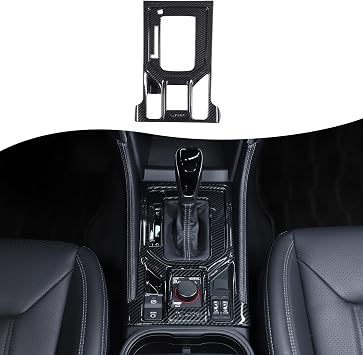 Central Control Car Gear Shift Panel Cover Compatible with 2019 2020 2021 2022 2023 2024 Subaru Forester Accessories,ABS Car Shift Knob Control Panel Cover Trim Sticker,Anti-Scratch