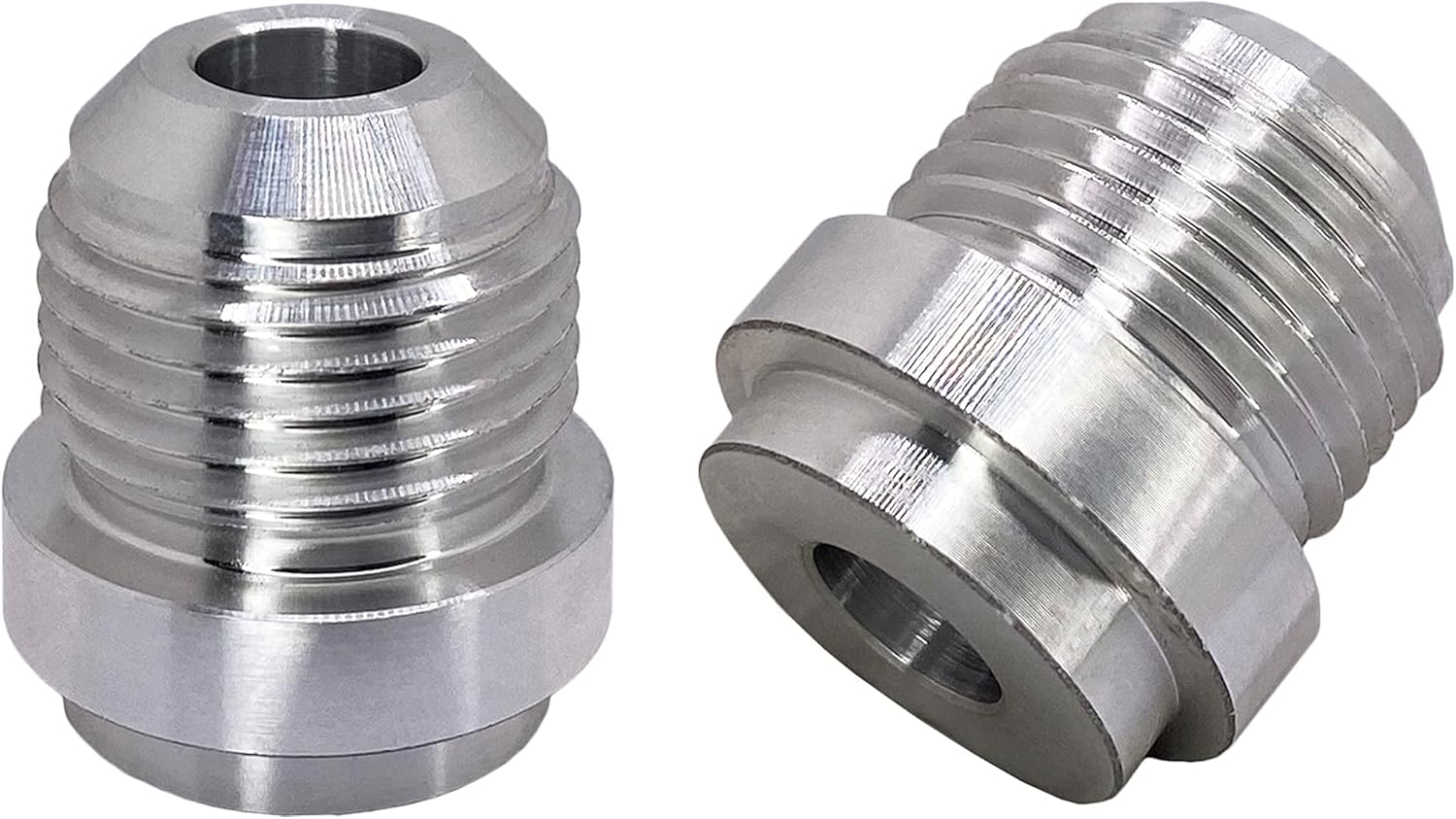 AN8 Weld On Bung Aluminum Male Flare Weldable Fuel Tank